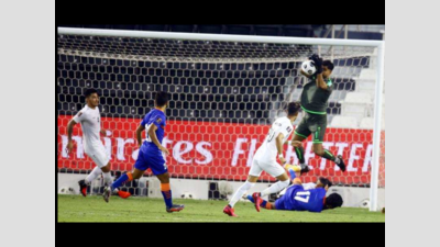 Afghanistan keeper gifts India a decisive goal