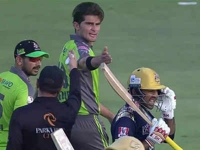 WATCH: Tempers flare between Shaheen Afridi and his former captain Sarfaraz Ahmed during PSL