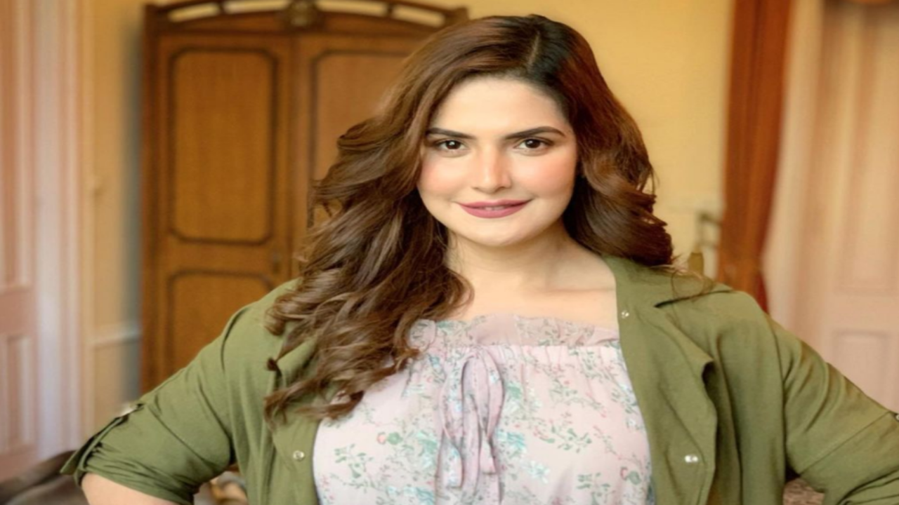 Zareen khan boobs size