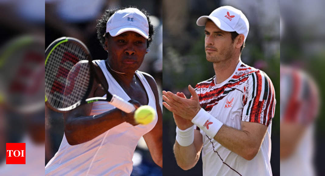 Venus Williams, Andy Murray handed Wimbledon wild cards Tennis News