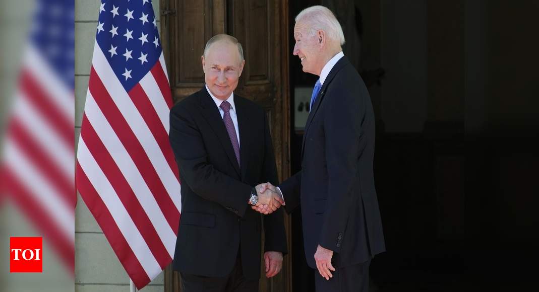 Biden Putin Summit Biden Putin Meet For Long Anticipated Summit In