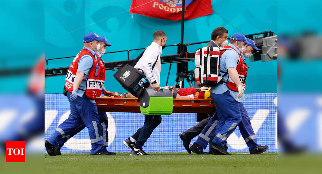 Russia's Mario Fernandes hospitalized after fall at Euro ...