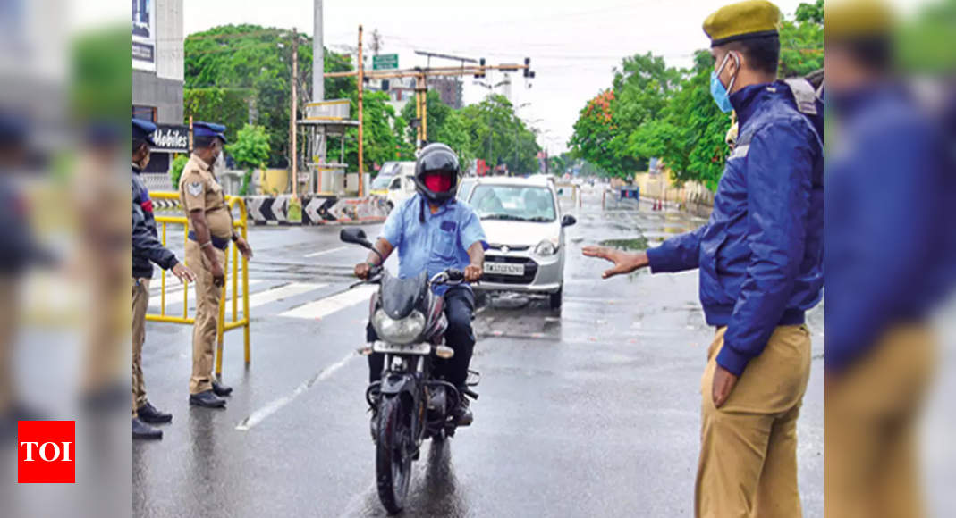 Traffic violation: Over 11,000 booked in Chennai in 2 days