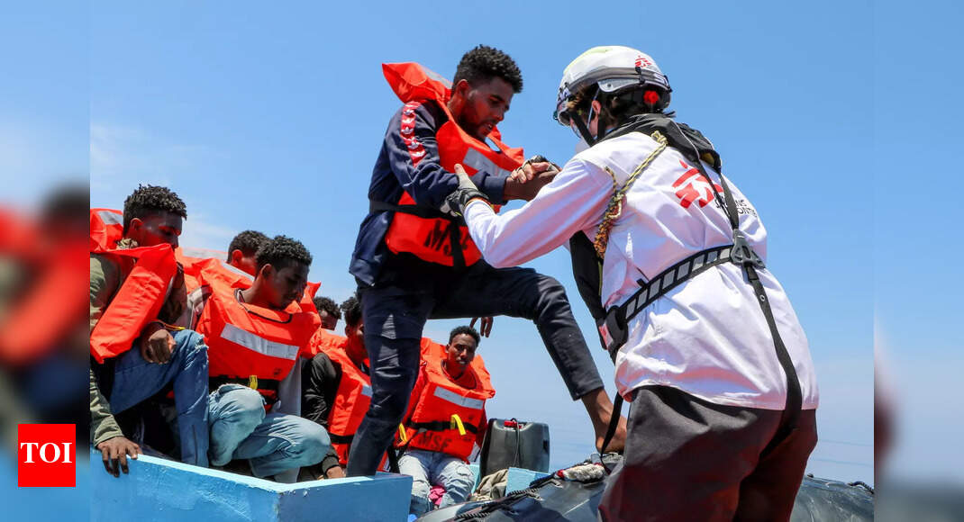Over 270 migrants rescued and detained in Libya - Times of India