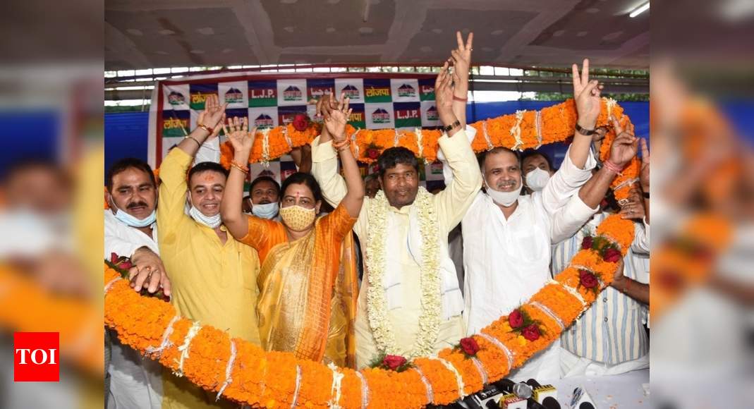 LJP elects Paras its chief; Chirag calls it ‘illegal’ | India News – Times of India