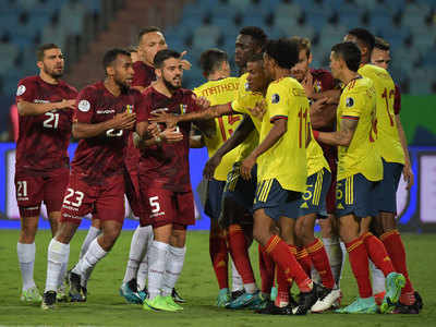 Colombia draw 0-0 with Venezuela in Copa America clash