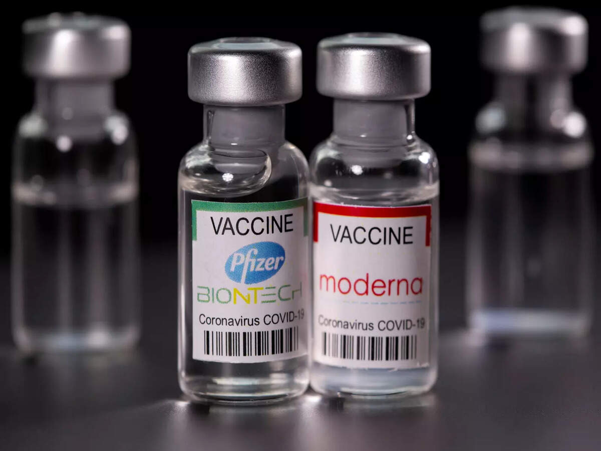 Pfizer, Moderna preferred 2nd dose after AstraZeneca - Times of India