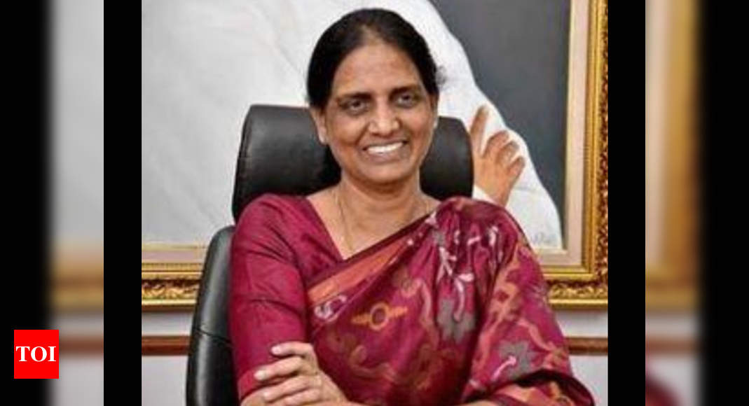 Telangana Education minister P Sabitha Indra Reddy launches free online