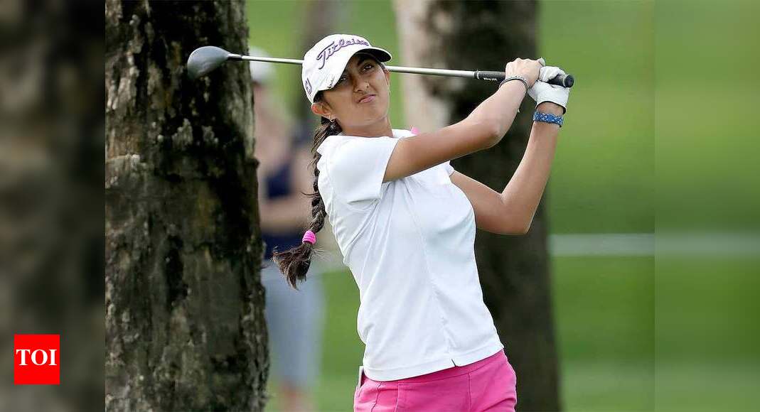 Aditi Ashok Gets Off To A Tough Start At Meijer Lpga Classic Golf News Times Of India