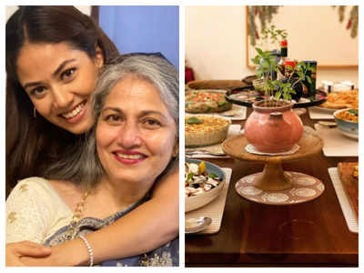 Mira Kapoor cooks a lavish sit-down dinner for her mother’s birthday, netizens are drooling!