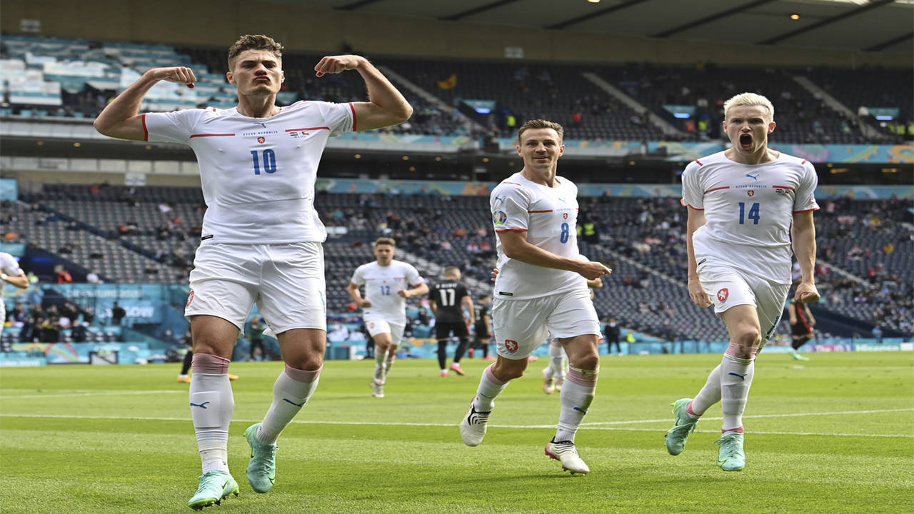 Patrik Schick scores, Czechs draw 1-1 with Croatia at Euro 2020