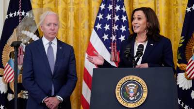 Joe Biden, Kamala Harris urge vaccinations as US looks to miss July 4 ...