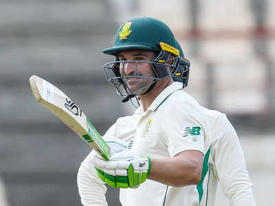 2nd Test: Dean Elgar leads from front as South Africa recover against Windies