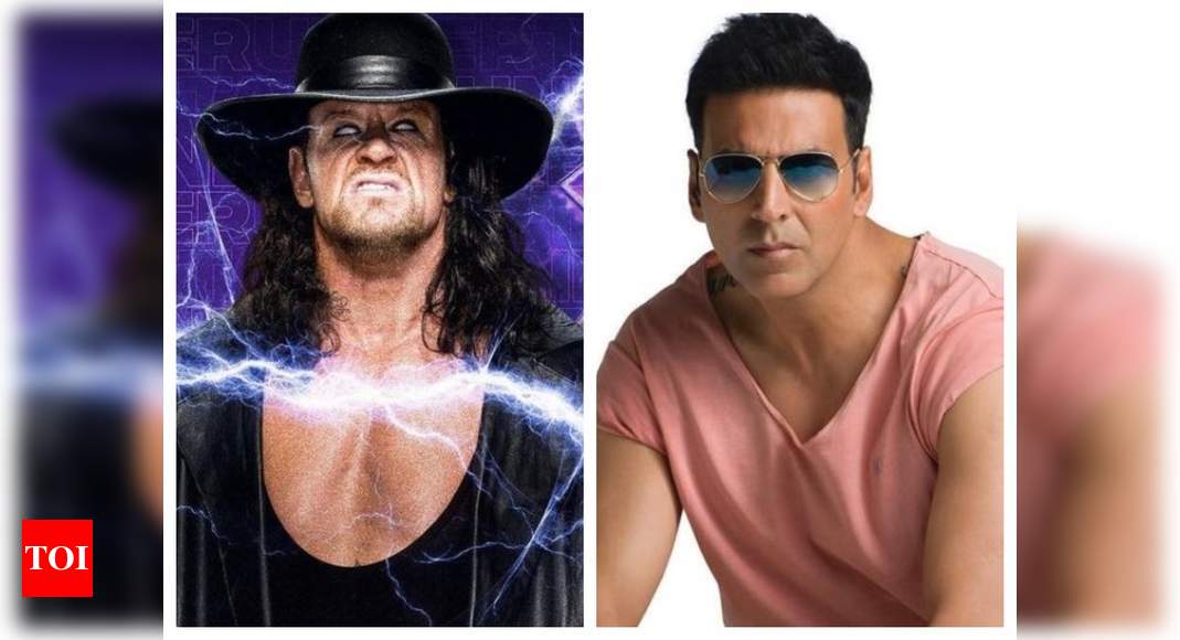 The Undertaker challenges Akshay Kumar to a ‘REAL rematch’ after viral meme; Bollywood star has a hilarious response – Times of India