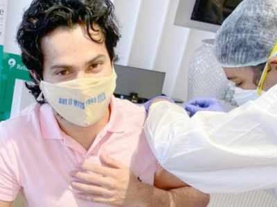 Varun Dhawan takes the first jab of the COVID-19 vaccine' urges fans to get vaccinated