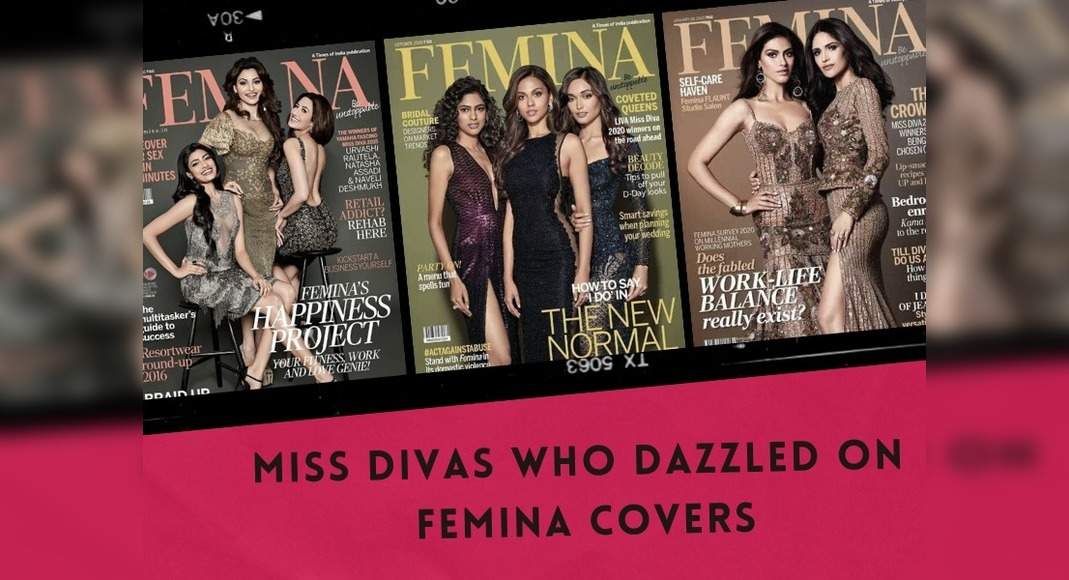 Miss Divas who dazzled on Femina covers