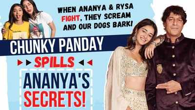 Chunky Panday: When Ananya and Rysa fight, they scream and our dogs bark