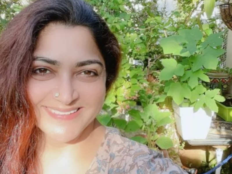 Khushbu shares glimpses of her home garden on social media