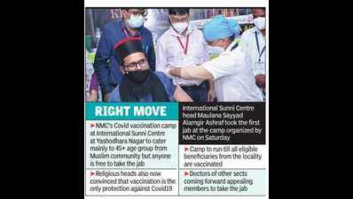 Nagpur: Religious heads on board, doctors raise pitch for jab