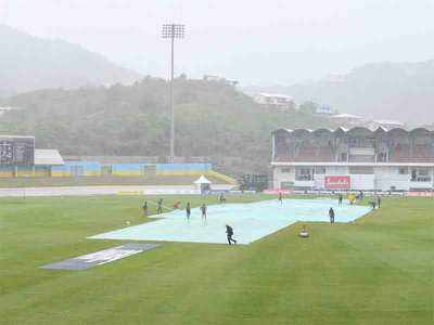 Rain hits West Indies-South Africa Test