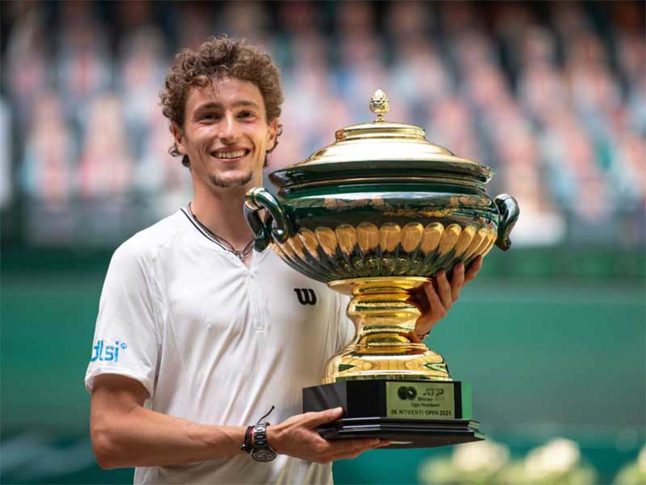 Humbert stuns Rublev to claim Halle title Tennis News