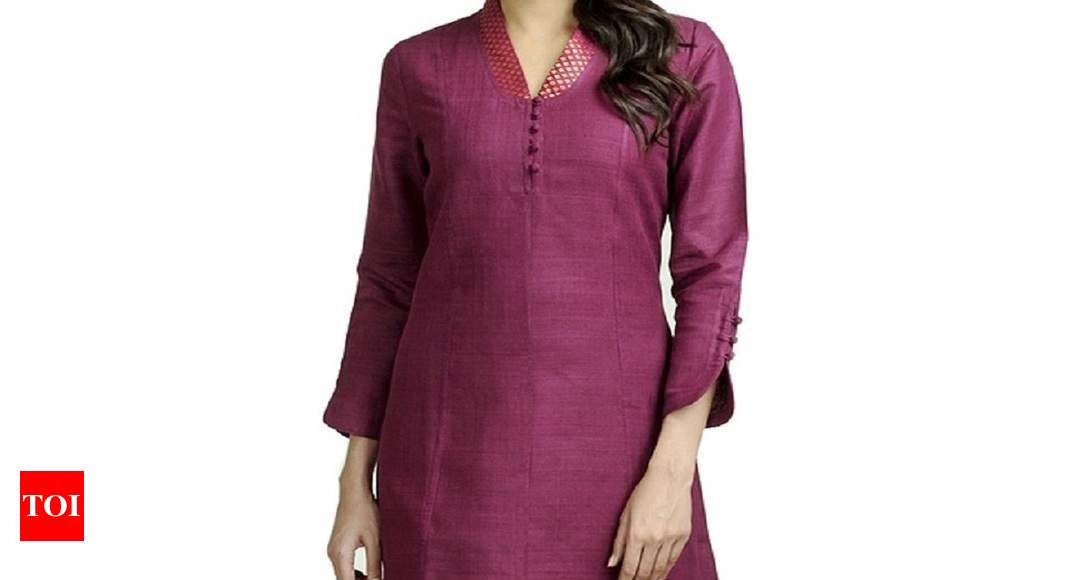 Buy MBD BEST Diwali Offer Sale Diwali Kurtis for Women Rayon Red Bell  Sleeves Aline Printed Kurti for Women at Amazonin