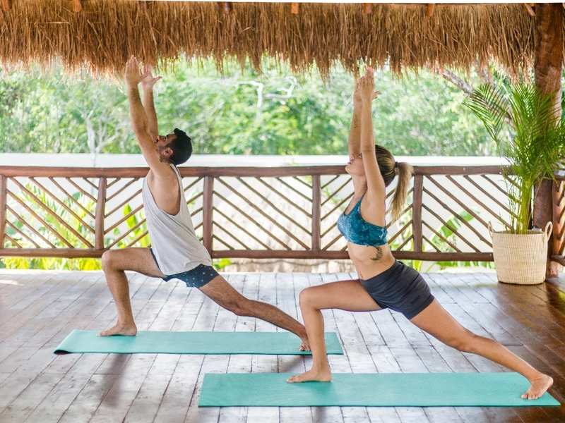Yoga nidra: Yoga meets travel: Places that are home to different styles of  yoga - Times of India