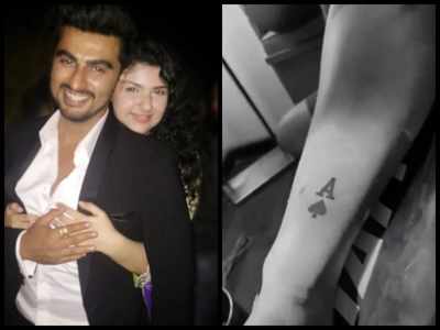 Arjun Kapoor shows off his new tattoo, reveals why it feels 'accurate,  intimate and personal' | Bollywood - Hindustan Times