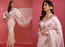 Shilpa Shetty's rose sari is the perfect tribute to summer
