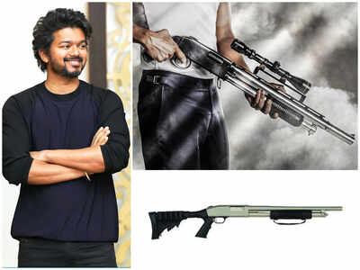 #Beast: All about Vijay's gun in Thalapathy65 first-look poster | Tamil ...
