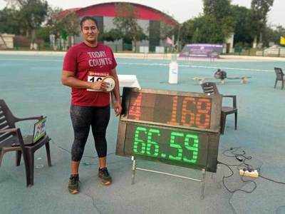 Tokyo-bound discus thrower Kamalpreet improves her own national record with 66.59m throw