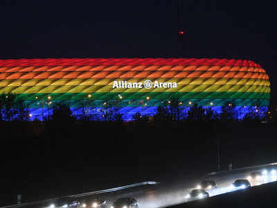 Euro 2021: UEFA turn down request for 'rainbow lights' in Munich
