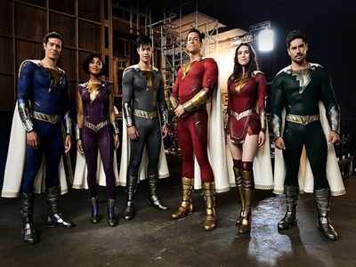 Shazam 2 Fury of the Gods' Releases First Full Cast Photo – The