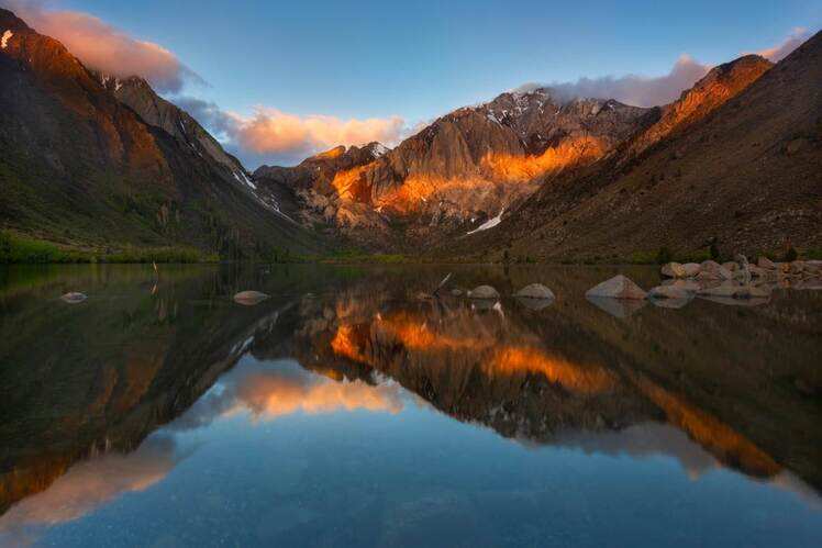 Boat on Convict Lake