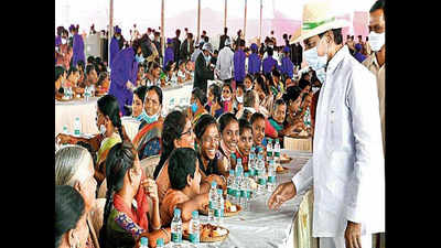 Unite, and government will help, Telangana CM K Chandrasekhar Rao tells adopted village