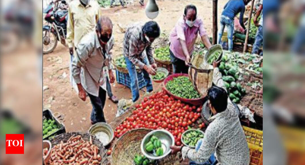 Vegetable prices soar in Bhubaneswar due to rain, fuel price hike