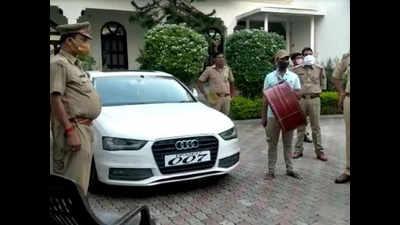 Uttar Pradesh: Audi car of Mukhtar Ansari’s wife, her brothers seized in Ghazipur