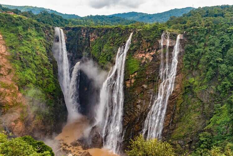Kunchikal Falls, Karnataka
