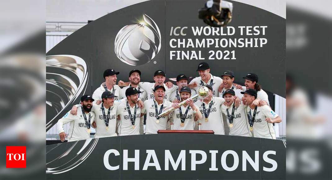 New Zealand beat India to win inaugural World Test Championship | Cricket News - Times of India