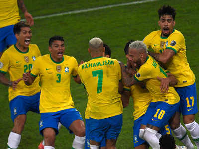 Late goal gives Brazil controversial 2-1 win over Colombia in Copa America
