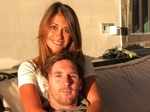 Lionel Messi and Antonela Roccuzzo