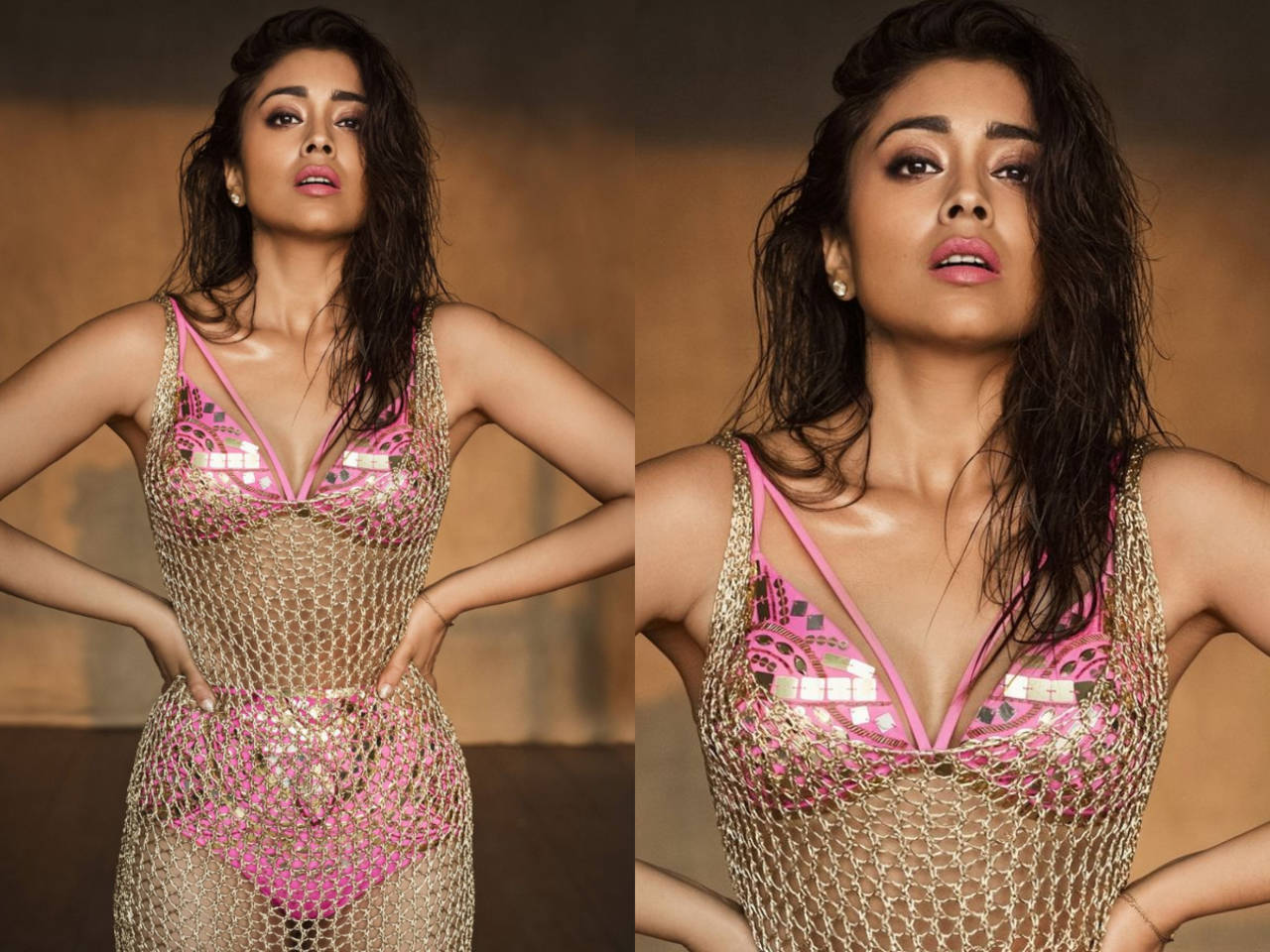 Sreya Sex - Shriya Saran's holographic bikini is all you need to hit the beach - Times  of India