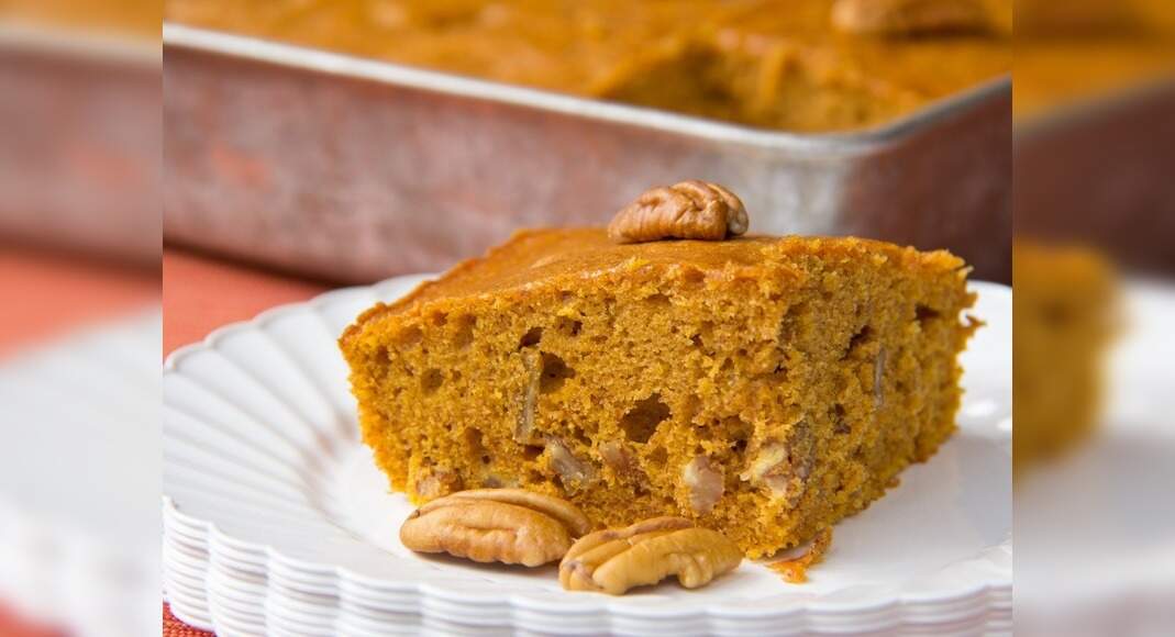 Pumpkin Coffee Cake Recipe: How to Make Pumpkin Coffee Cake Recipe | Homemade Pumpkin Coffee Cake Re