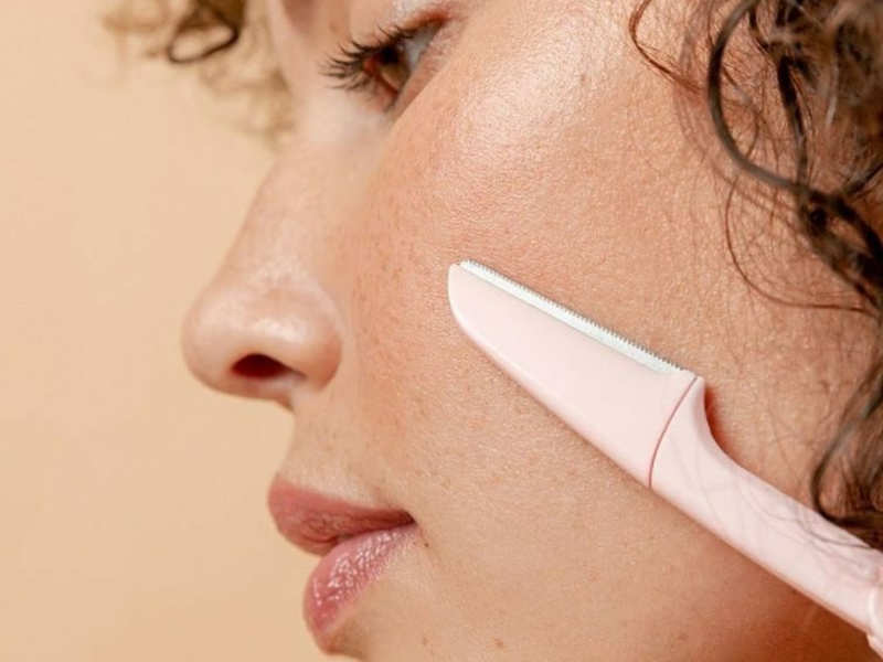 Aid for women: How to shave your face for glass skin - Times of India