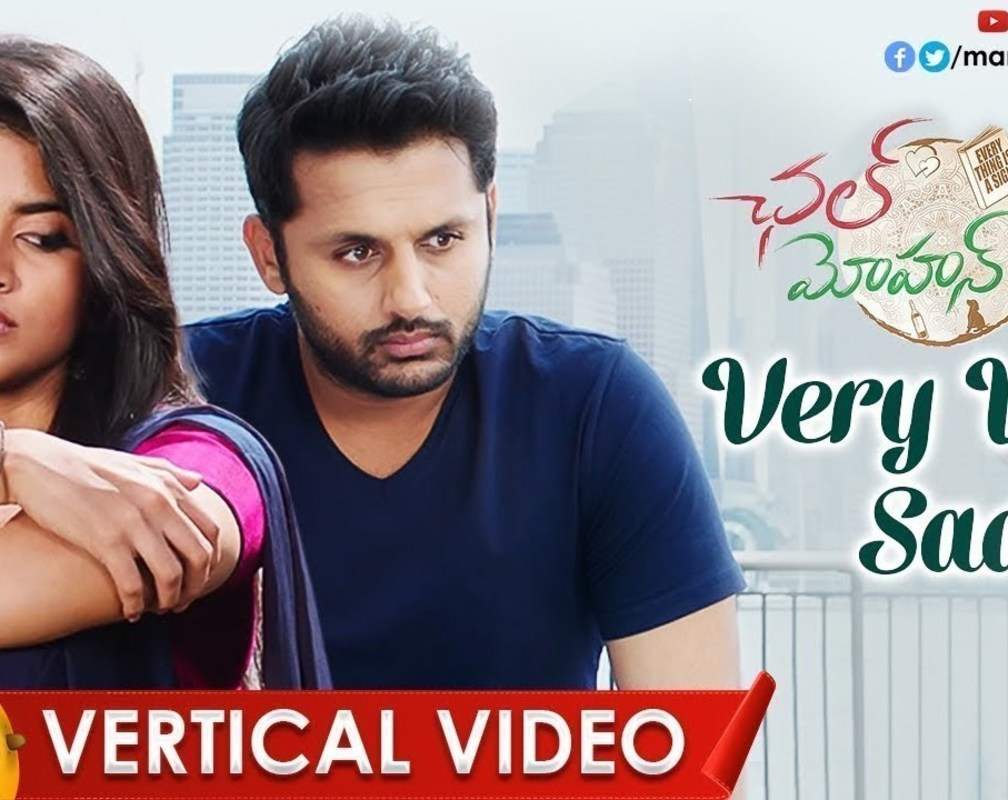 
Check Out Popular Telugu Vertical Video Song - 'Very Very Sad' From Movie 'Chal Mohan Ranga' Starring Nithin and Megha Akash
