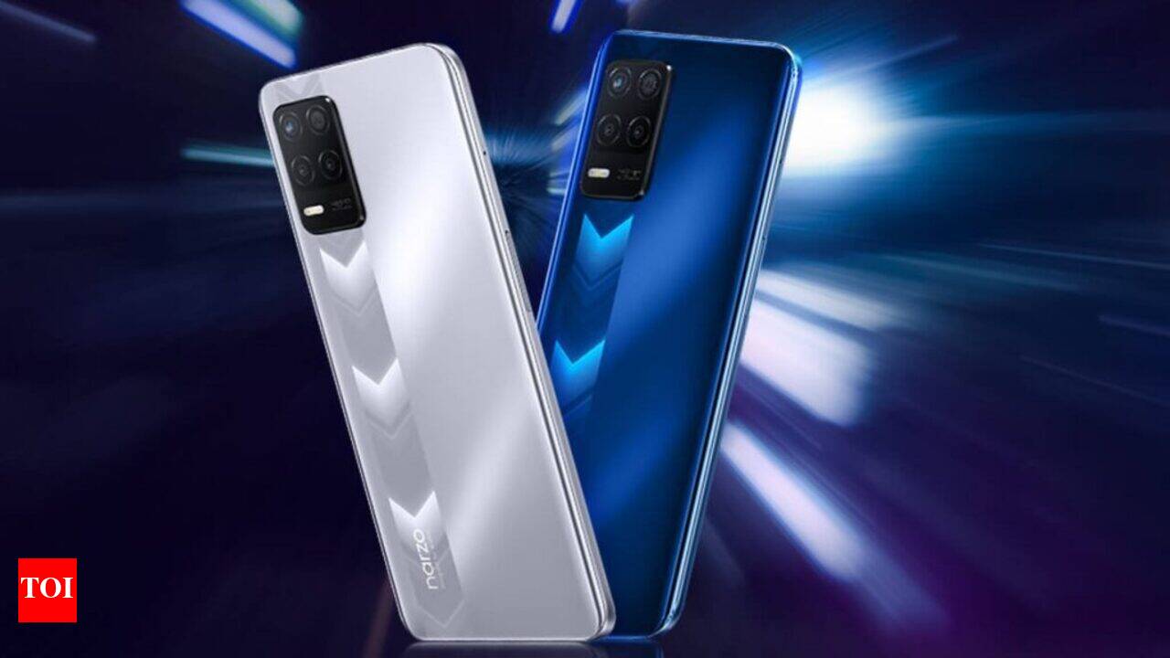 スマートフォン本体 ANDROID - realme narzo30 5G 4GB/128GB Android11 Realme Narzo 30 5G Racing Blue 128GB + 4GB Dual-SIM Unlocked