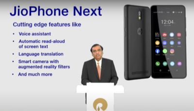 JioPhone Next to be available in India from September 10: Mukesh Ambani - Times of India