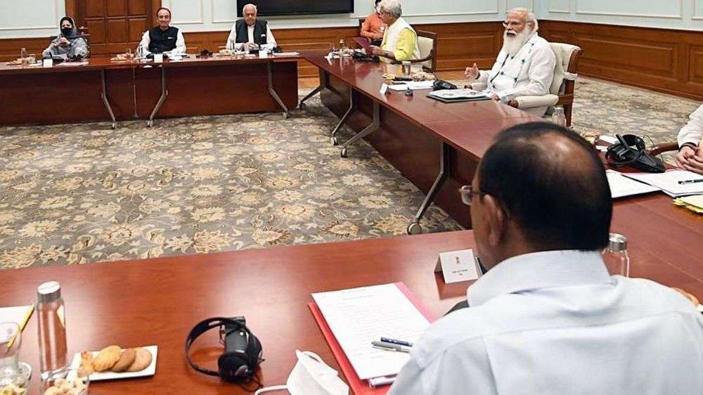 All-party meeting with Jammu and Kashmir leaders