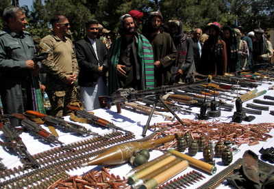 130 Taliban terrorists surrender in western Afghanistan