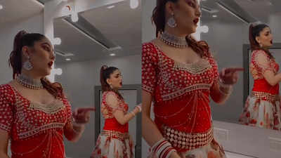 ‘Bigg Boss’ fame Sapna Choudhary shares a jaw-dropping video as she grooves to Rekha's classic song 'In Ankhon Ki Masti'